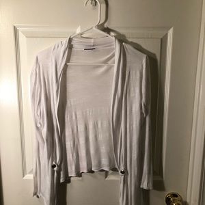 Agenda white cardigan